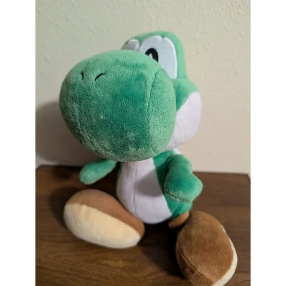 Yoshi Yossy Super Mario Party Hudson Soft 2003 Plush 12" Toy Doll Japan Sanei - Picture 2 of 5